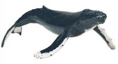 Monterey Bay Aquarium, Adult Humpback Whale Model Toy Replica Collectible